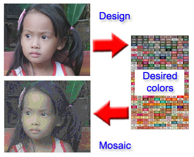 Mosaic Converter screenshot